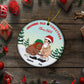 Couple - Growing Old Together Since - Personalized Ceramic Ornament