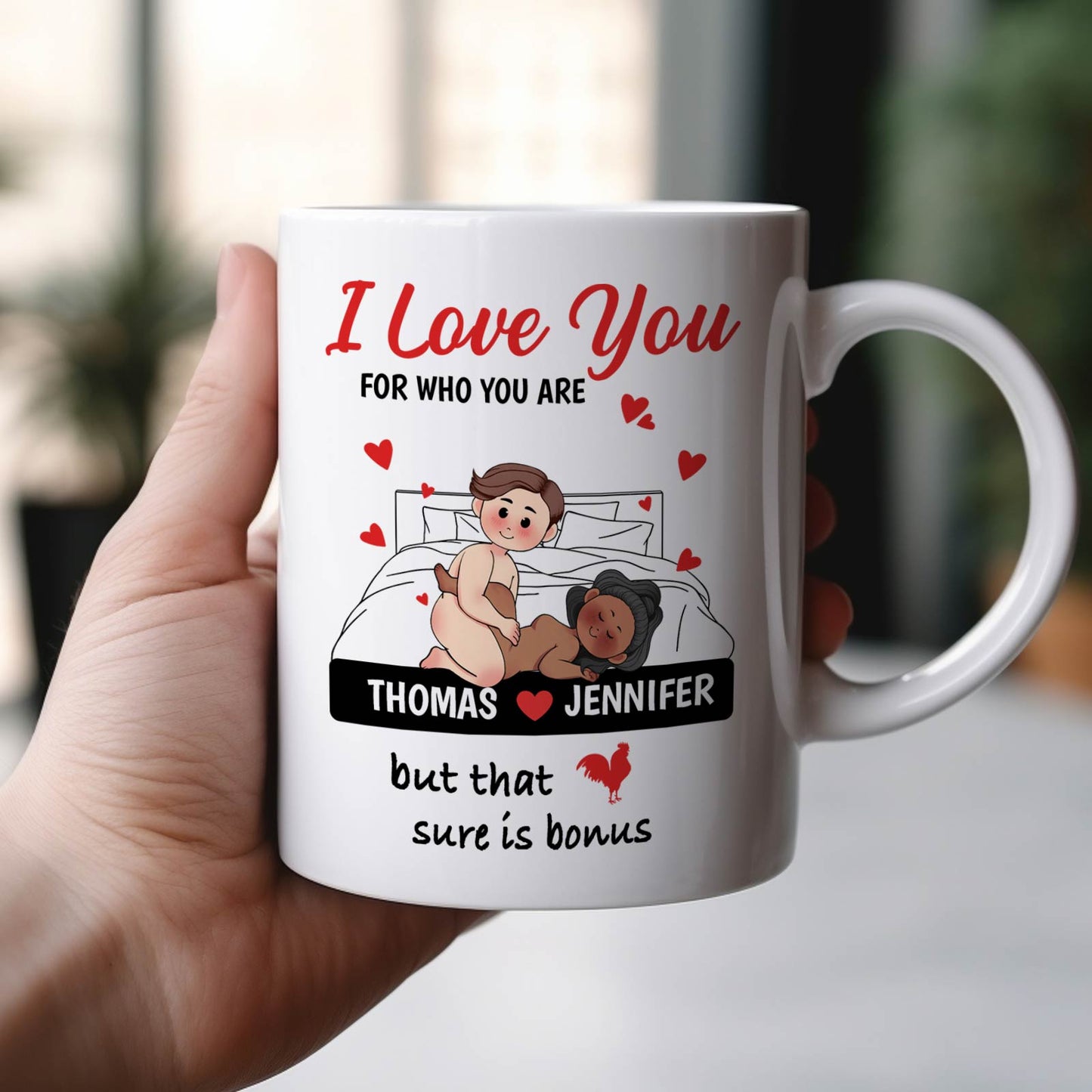 Couple - I Love You For Who You Are - Personalized Mug