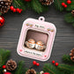 Family - Bun In The Oven With Cutesy Cup - Personalized Acrylic Ornament