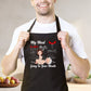 Couple - My Meat Is 100% Going In Your Mouth - Personalized Aprons