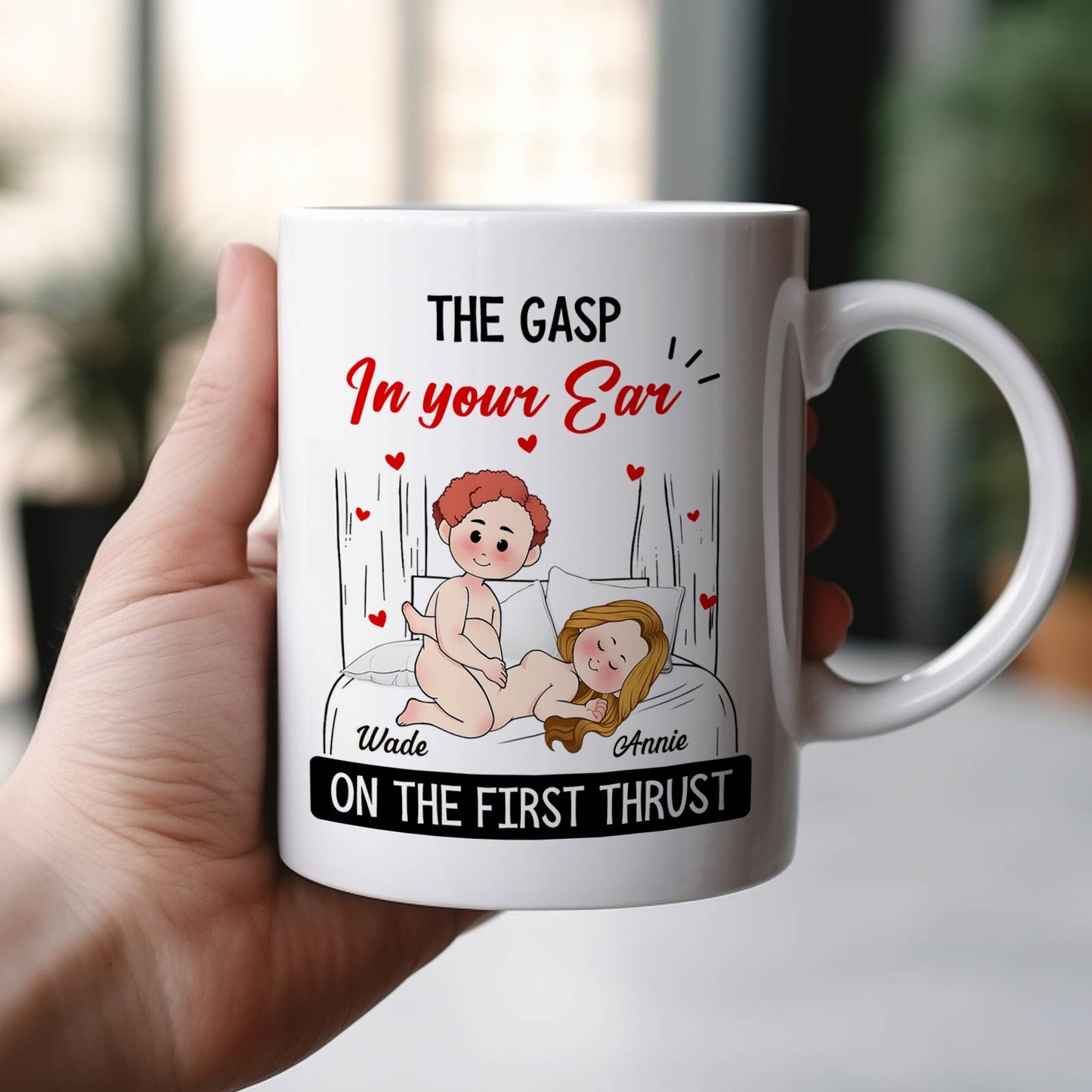 Couple - First Thrust - Personalized Mug