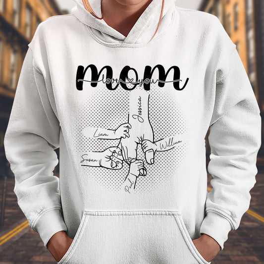 Mother - A Mother's Love Is Forever & Always - Personalized Shirt