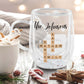 Family - Personalized Crossword Double Walled Glass Mug