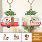 Couple - Love Journey Of Ours - Personalized Shaking Keychain - Ver 3