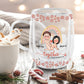 Couple - Together Is Our Favorite Place To Be - Personalized Double Walled Glass Cup