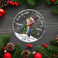 Couple - The Best Ones Have Been With You - Personalized Circle Glass Ornament