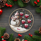 Family - Family Names Christmas - Circle Acrylic Ornament