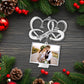 Couple - Our First Christmas As Mr and Mrs - Personalized Acrylic Photo Ornament