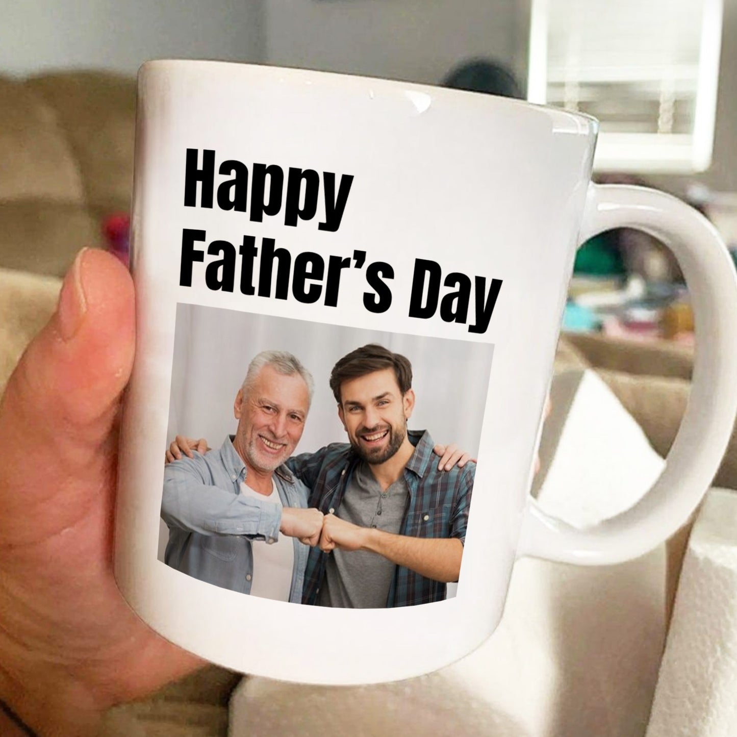 Father - The Most Heartbreaking Phase in [Name]'s Life - Personalized Mug