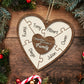 Family - Christmas Puzzle Together We Make A Family - Personalized 2-Layered Wooden Ornament