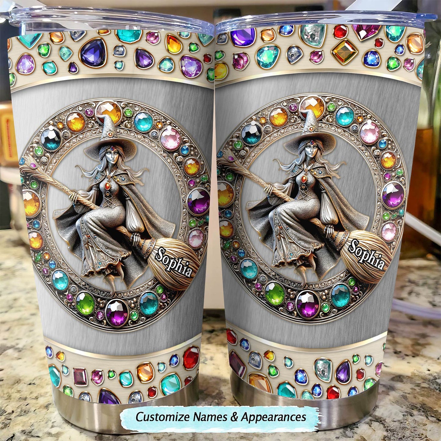 Beautiful Witch - Personalized Tumbler