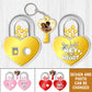 Couple - You Hole The Key To My Heart - Personalized Heart Padlock Gacha Game