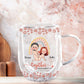 Couple - Together Is Our Favorite Place To Be - Personalized Double Walled Glass Cup