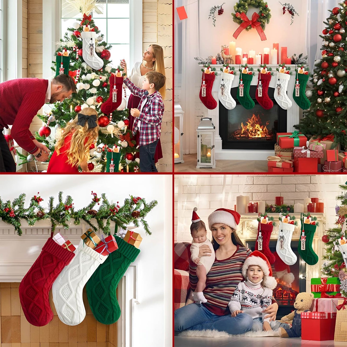 Family - Personalized Christmas Stockings