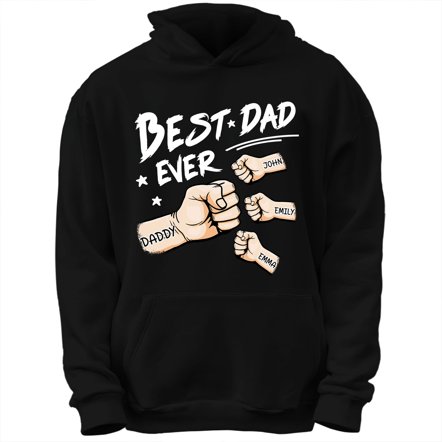 Father - The Best Dad Ever - Personalized Shirt