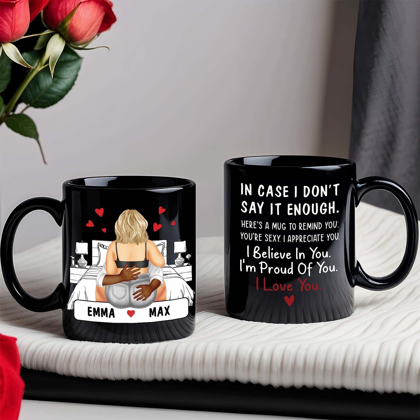 Couple - In Case I Don't Say It Enough - Personalized Mug