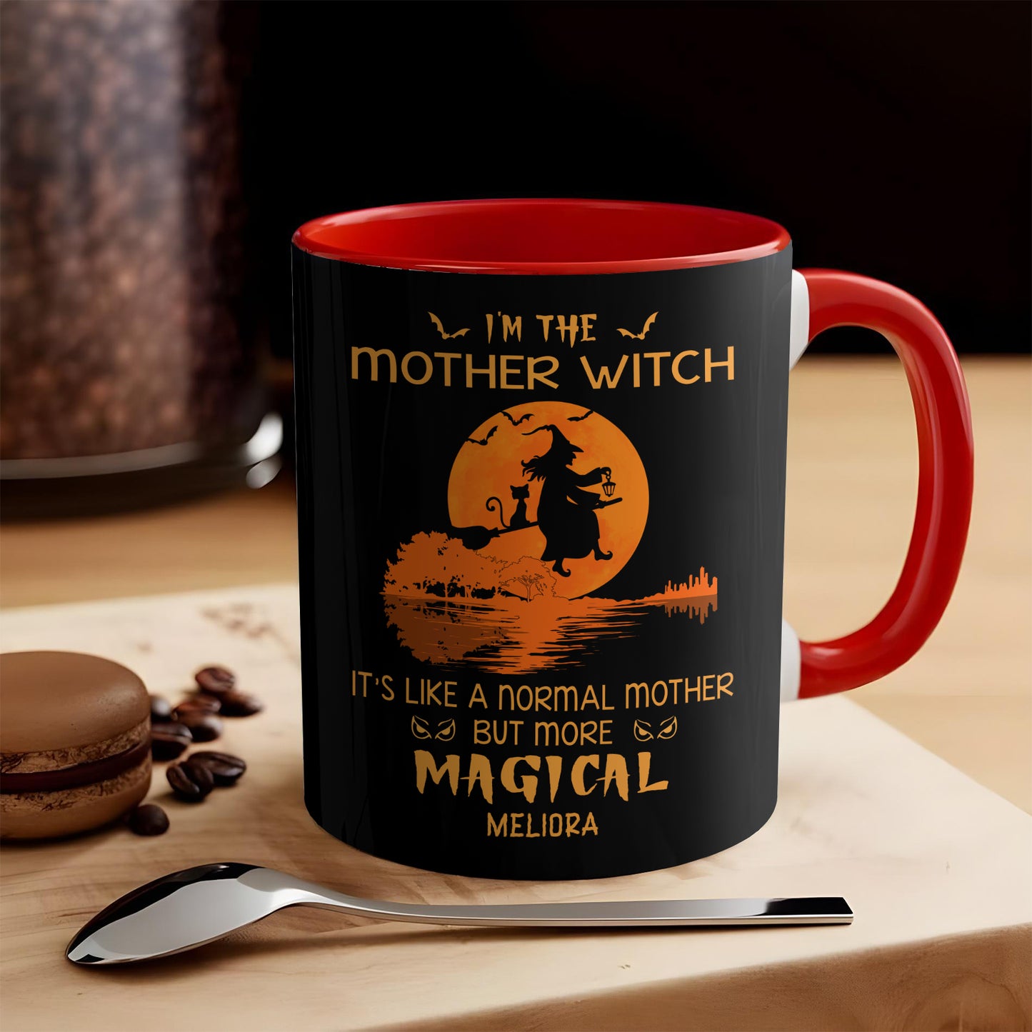 Family - I'm the Grandma Witch - Personalized Accent Mug