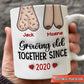 Couple - Growing Old Together - Personalized Mug