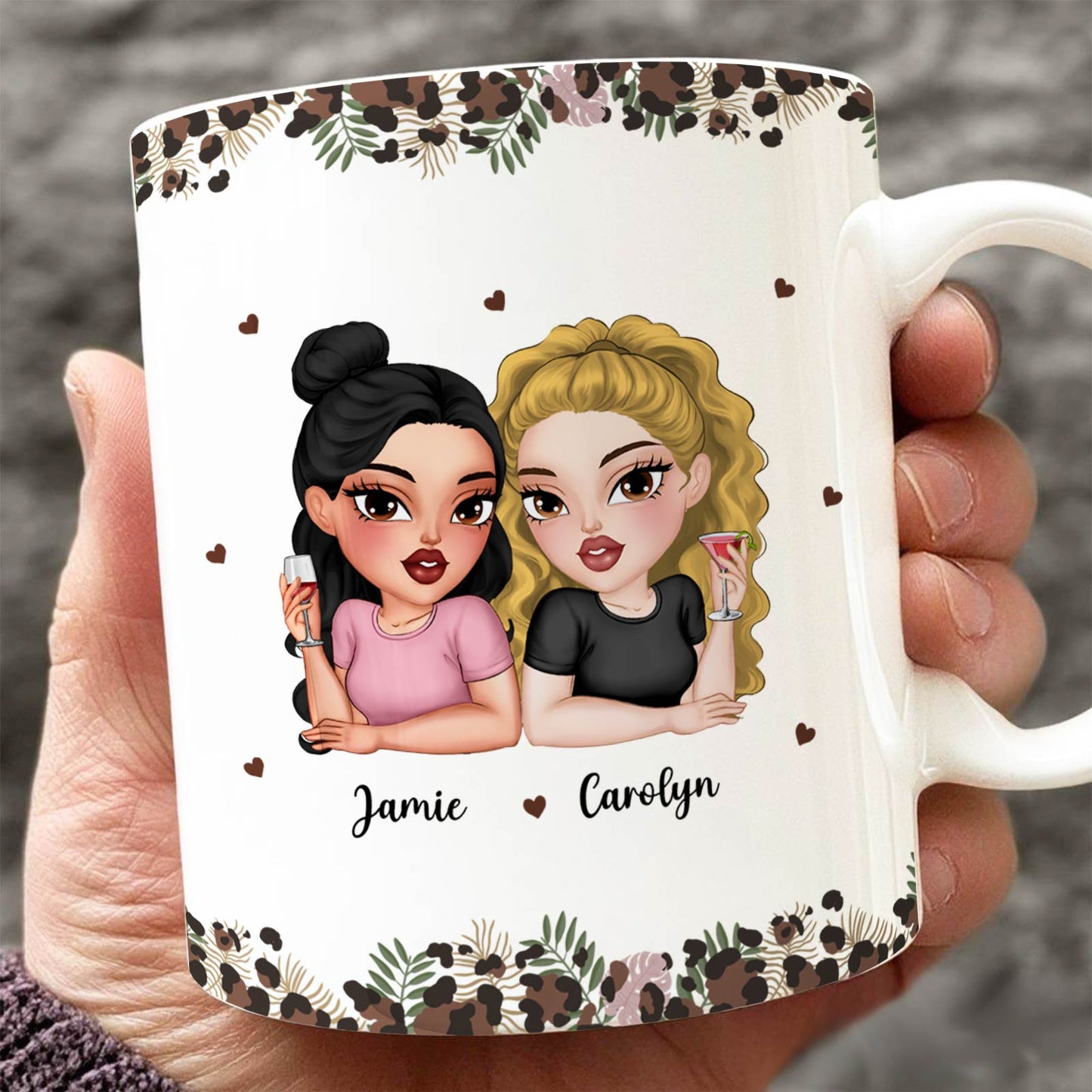 Bestie - We Are Friends Until We Die - Personalized Mug