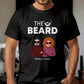 Couple - Beauty And The Beard - Personalized T-Shirt