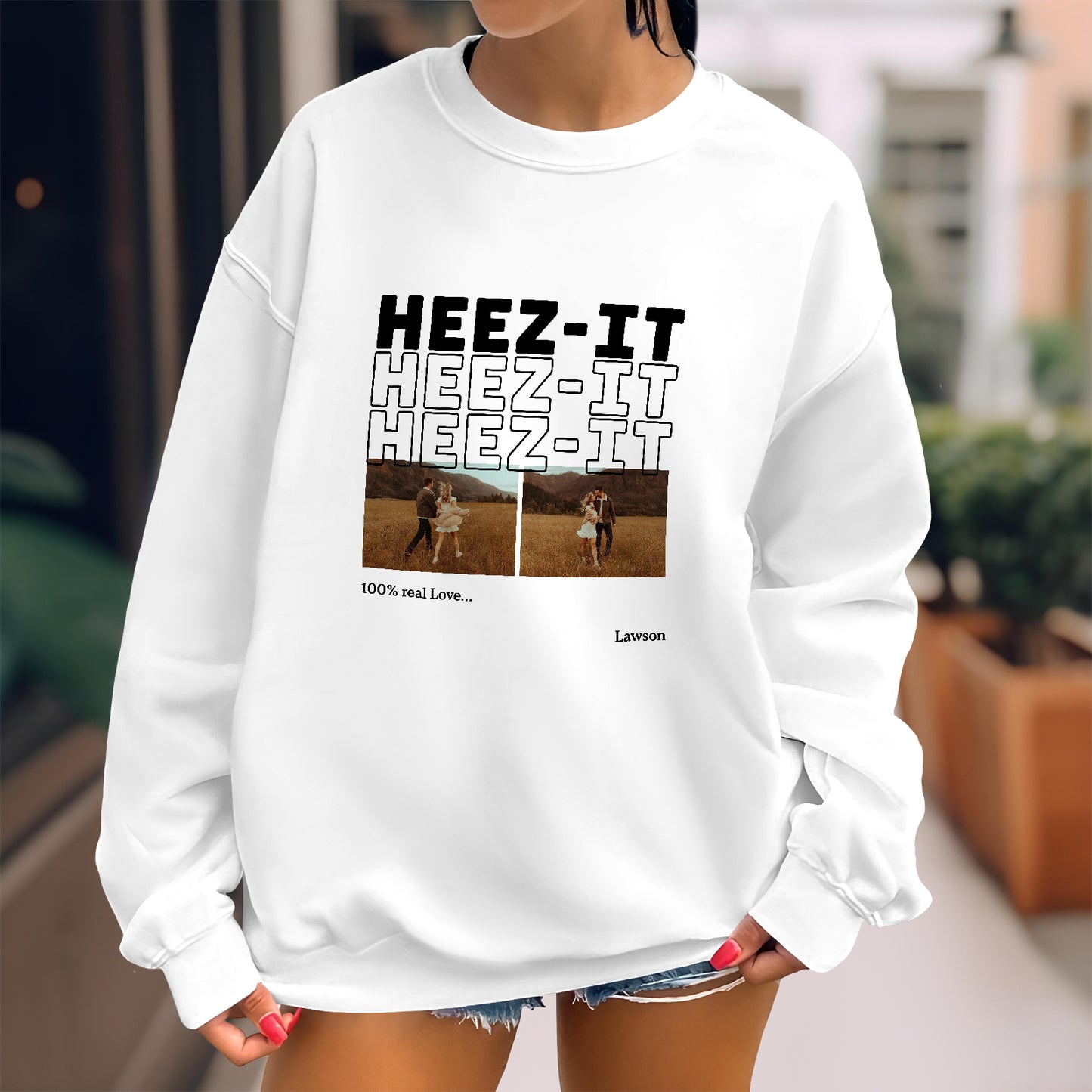 Couple - Heez-it Sheez-it - Personalized Shirt