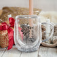 Birth Month - Personalized Double Walled Glass Mug