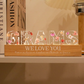 Family - Birth Month Flower - Personalized LED Light
