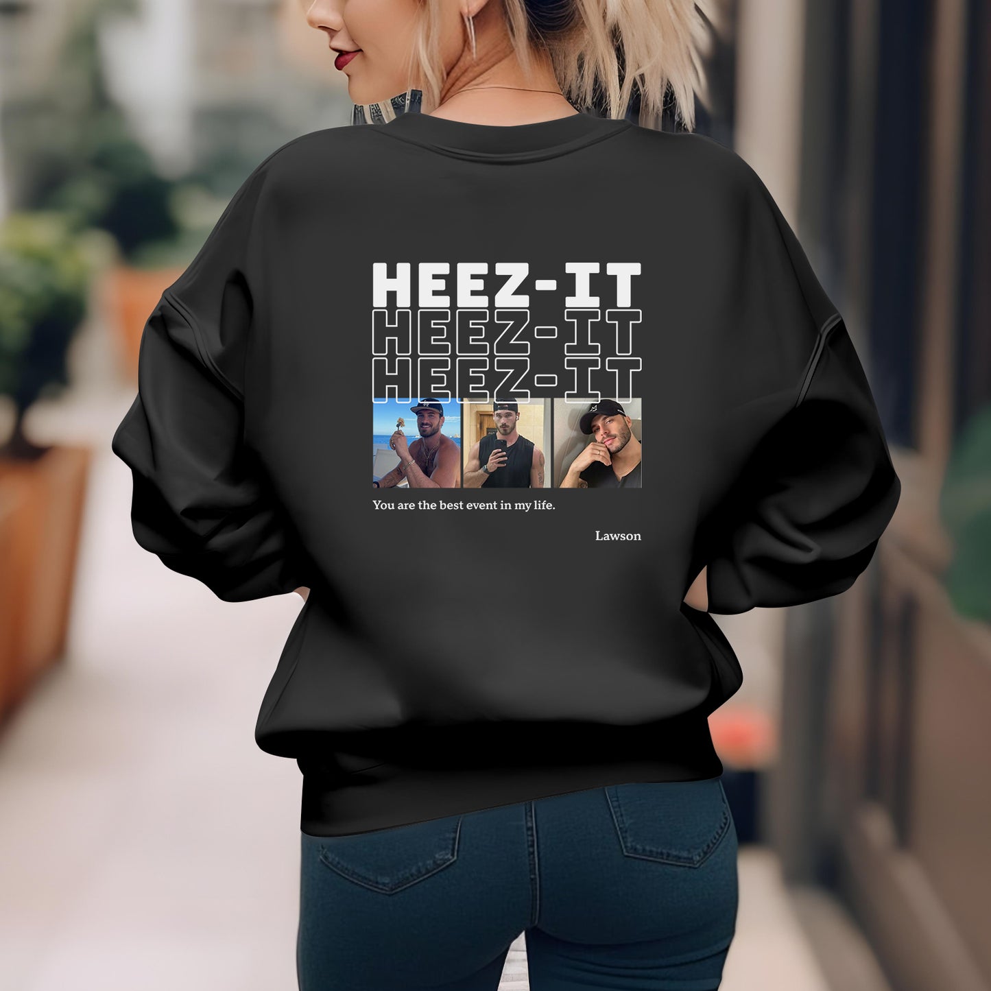 Couple - Heez-it Sheez-it - Personalized Shirt