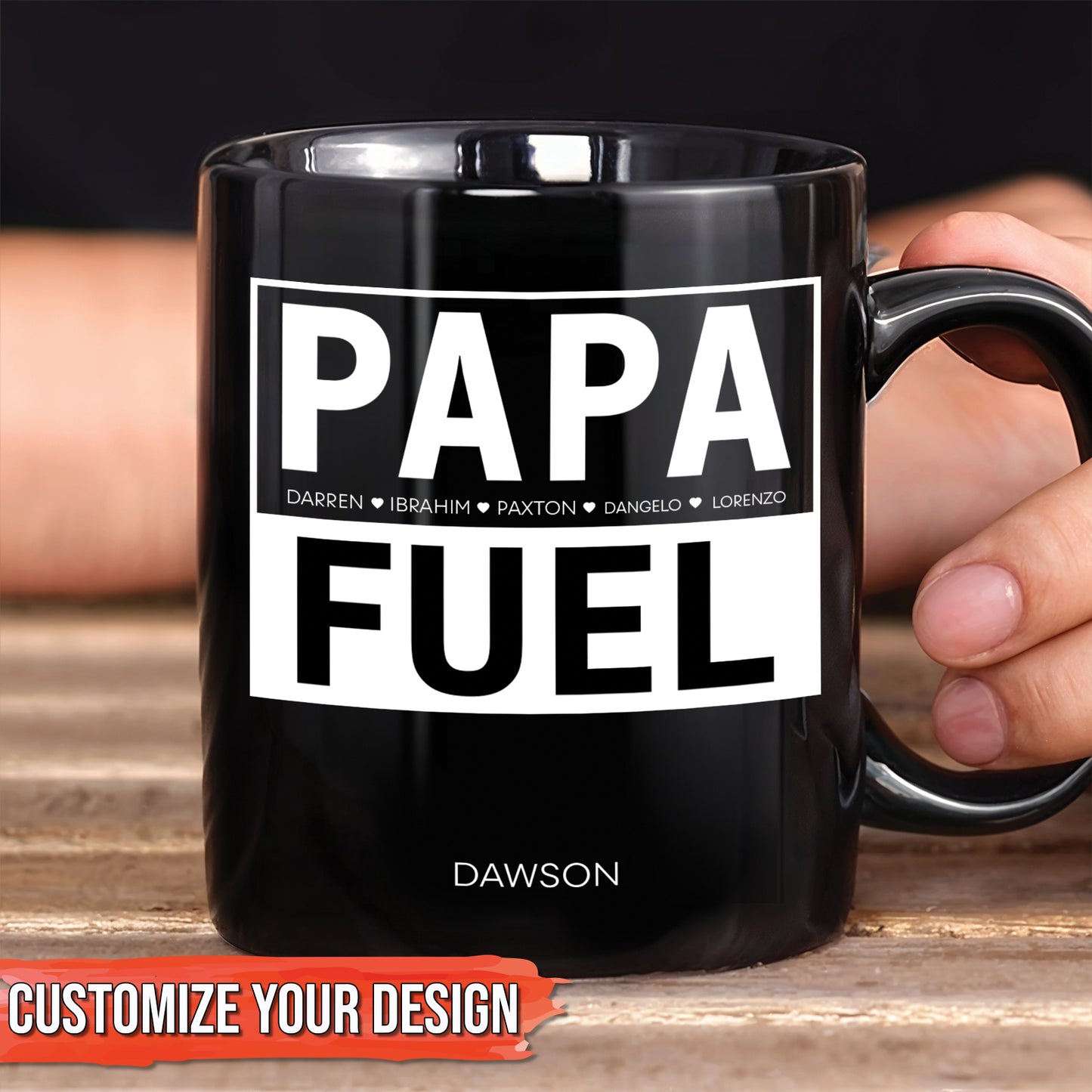 Gift For Dad - Dad Fuel - Personalized Mug