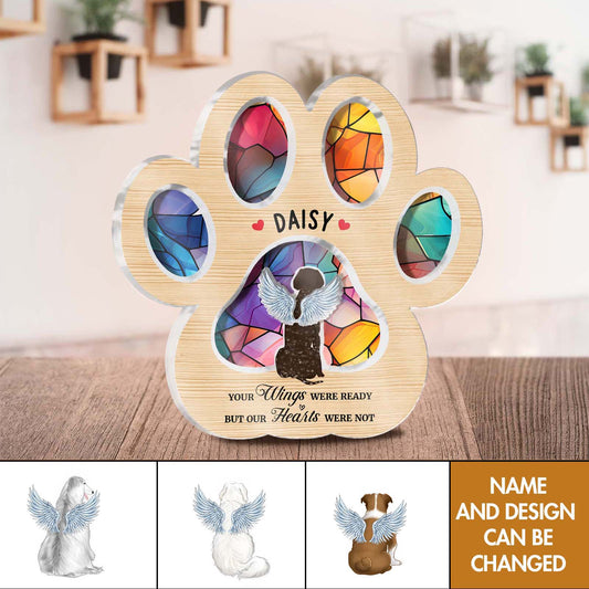 Pet Lover - Best Friend Is Never Forgotten - Personalized 3-Layered Acrylic Plaque