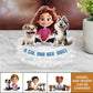 Pet Lovers - A Boy Girl And Pet A Bond That Can's Be Broken - Shaking Head Standee