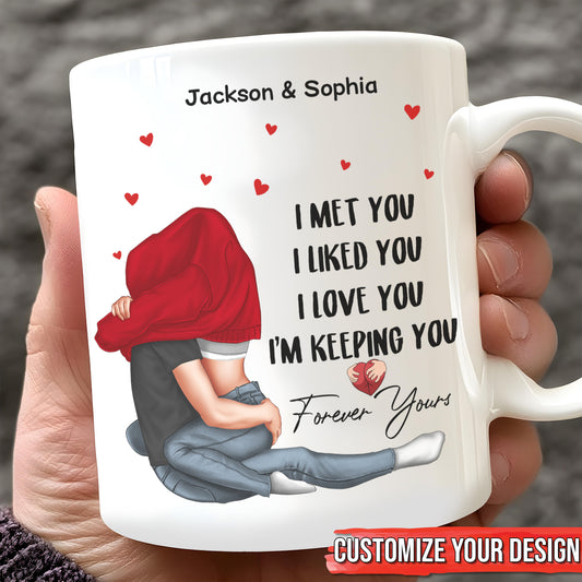 Couple - You're The Only One I Want To Annoy For The Rest Of My Life- Personalized Mug