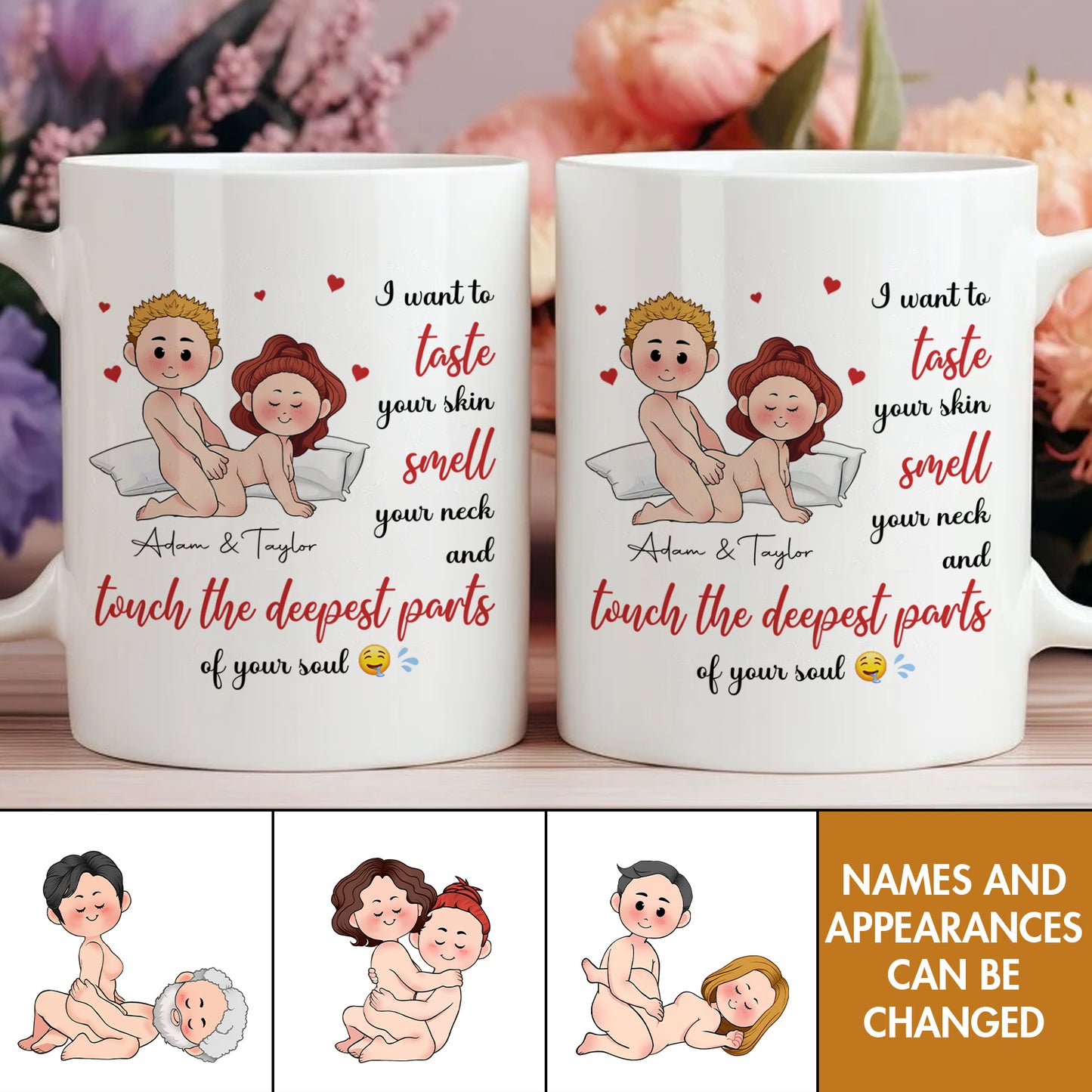 Couple - Touch The Deepest Parts - Personalized Mug