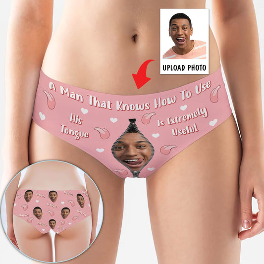 Couple - His Tongue - Personalized Underwear