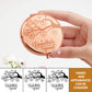 Family - Grandkids Make Life More Grand - Personalized Pocket Makeup Mirror