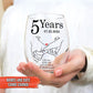 Couple - Gift For Couple - Personalized Anniversary Wine Glass