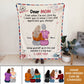 Family - Dear Mom - Personalized Blanket