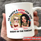 Bestie - I'd Punch A Bitch For You - Personalized Mug