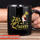 Couple - My King My Queen - Personalized Black Mug