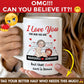 Couple - I Love You For Who You Are - Personalized Mug