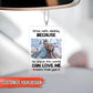 Father - No One In This World Can Love Me More Than You - Personalized Car Hanger