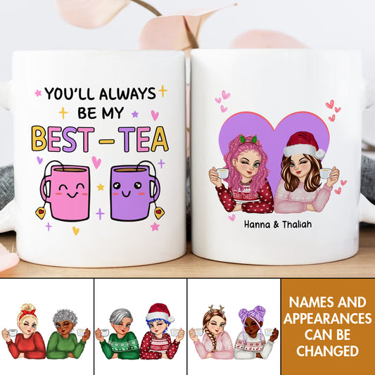 Besties - My BEST-TEA - Personalized Mug