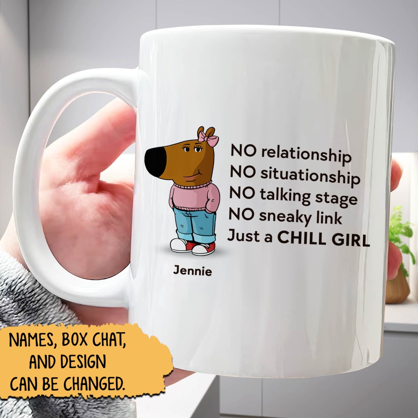 Chill Guy - Gift For Friends - Personalized Mug