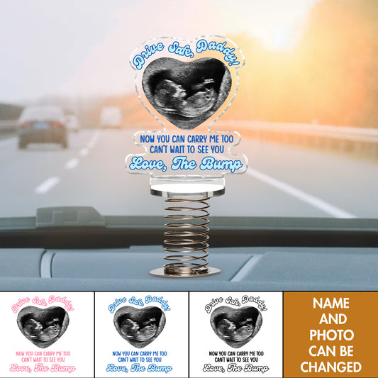 Father - Drive Safe, Daddy! - Personalized Shaking Standee