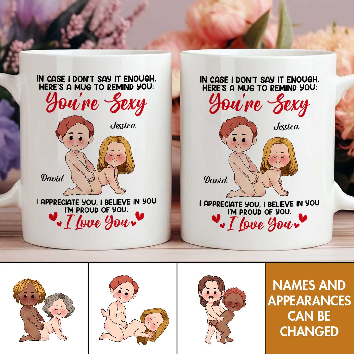 Couple - In Case I Don't Say It Enough - Personalized Mug