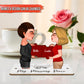 Couple - My Missing Piece - Personalized Wooden Table Decoration