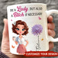 Besties - Be A Lady But Also A Bitch If Necessary - Personalized Mug