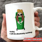 Today, I Will Do Absolutely Nothing - Personalized Sloth Mug