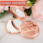 Family - Grandkids Make Life More Grand - Personalized Pocket Makeup Mirror