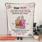 Family - Dear Mom - Personalized Blanket